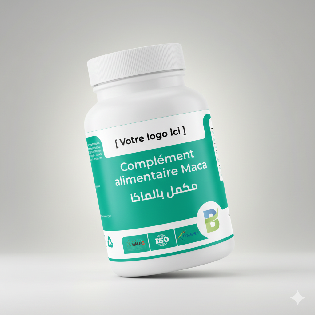 mockup 40 مكمل غذائي بالماكا - الصورة 1