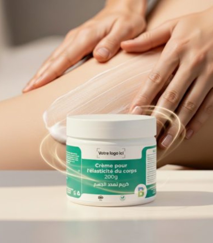 كريم تمدد الجسم-Crème pour l'élasticité du corps كريم تمدد الجسم 200g - الصورة 1
