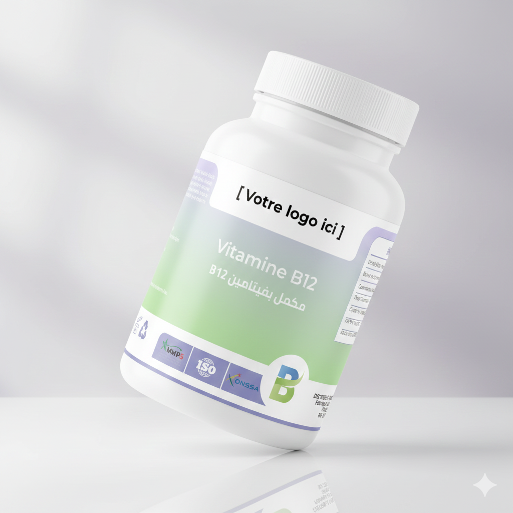 Mockup 17 مكمل غذائي بالفيتامين B12 - الصورة 1