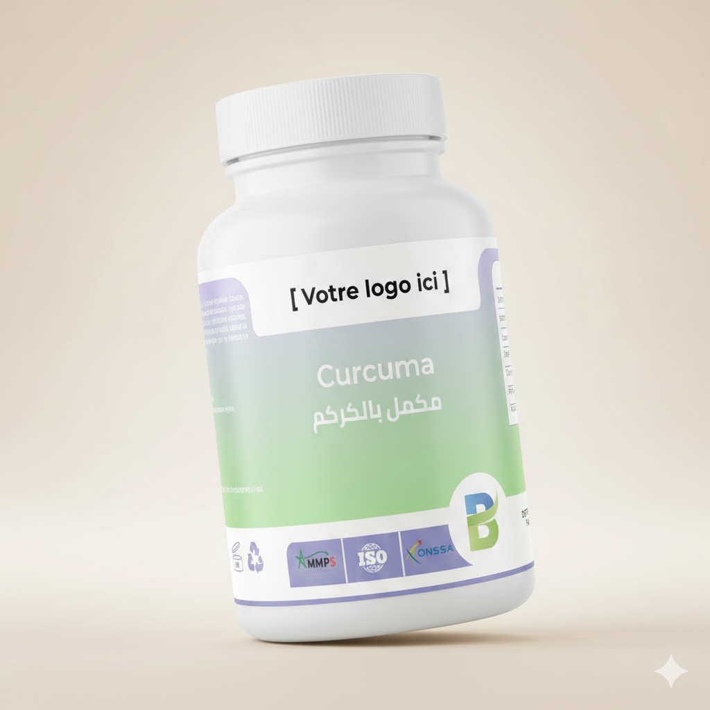 Mockup 8 مكمل غذائي بالكركم - الصورة 1