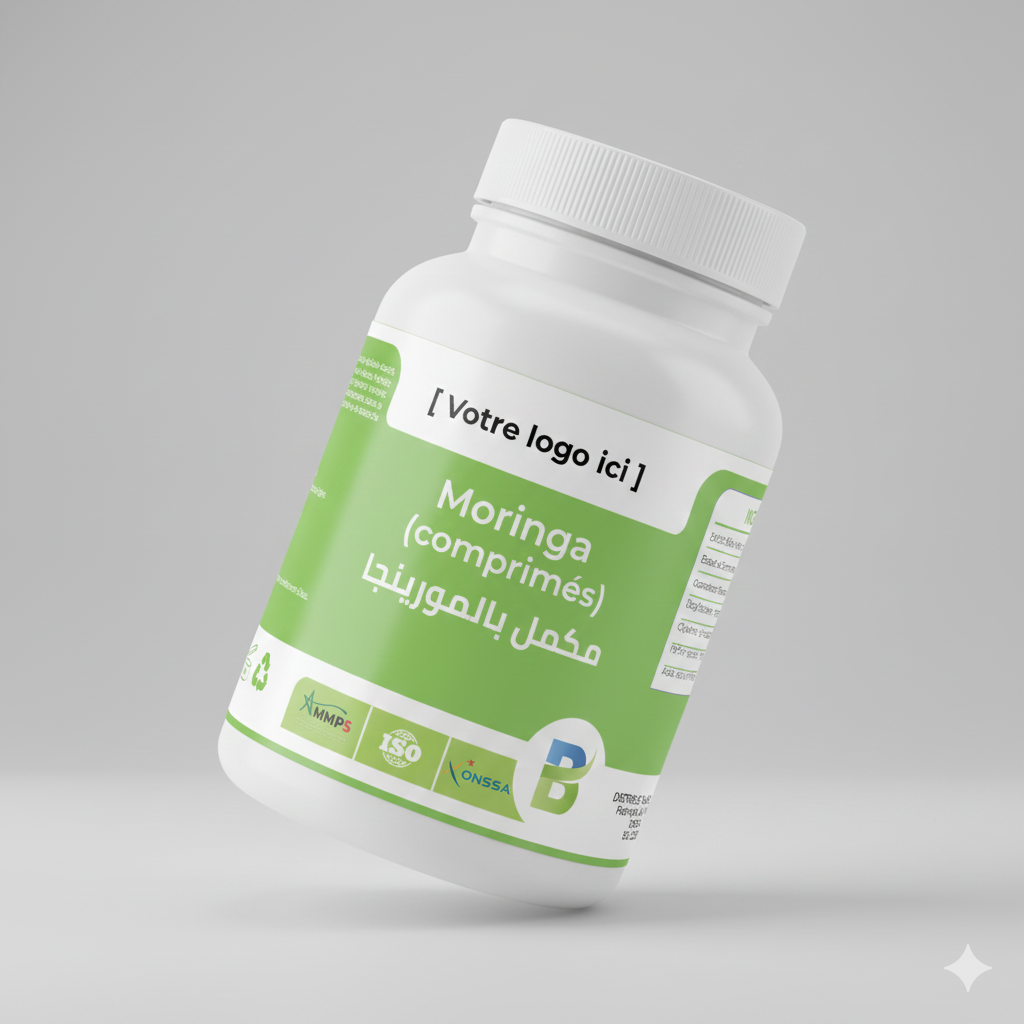 Mockup 34 مكمل غذائي بالمورینجا - الصورة 1