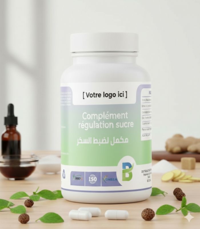 مكمل لضبط السكر Complément régulation sucre مكمل غذائي لضبط مستوى السكر - الصورة 1
