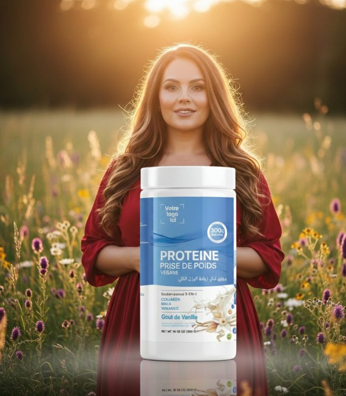 بروتين نباتي لزيادة الوزن الكلي Protéines végétales pour une prise de poids globale بروتين زيادة الوزن الكلي - الصورة 1