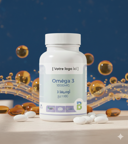 مكمل غذائي بالأوميجا 3 (1000mg)