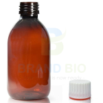 قنينة شراب بلاستيكية بنية