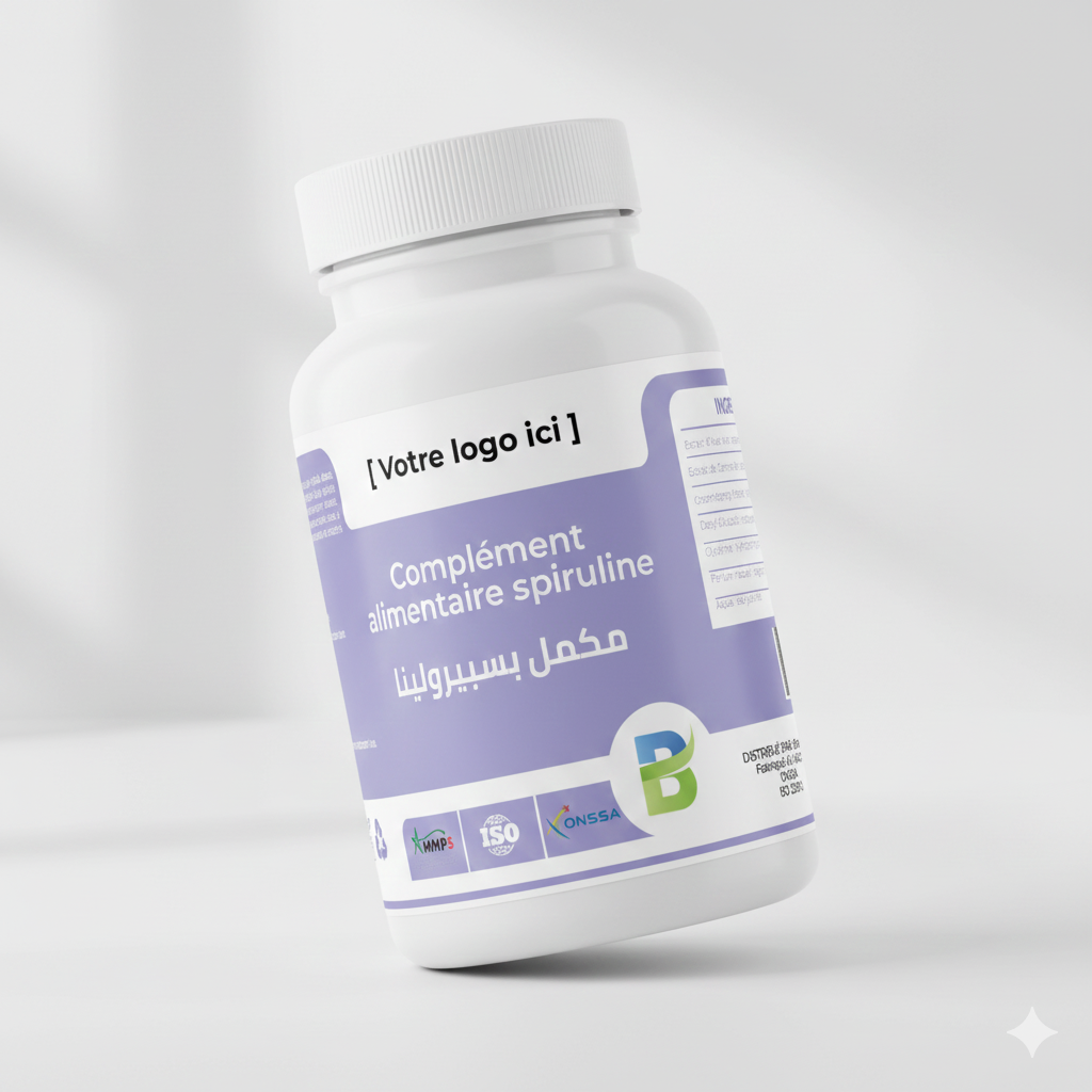 Mockup 31 مكمل غذائي بسبيرولينا - الصورة 1