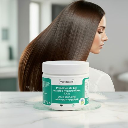بروتين القمح وحمض الهيالورونيك لترطيب الشعر