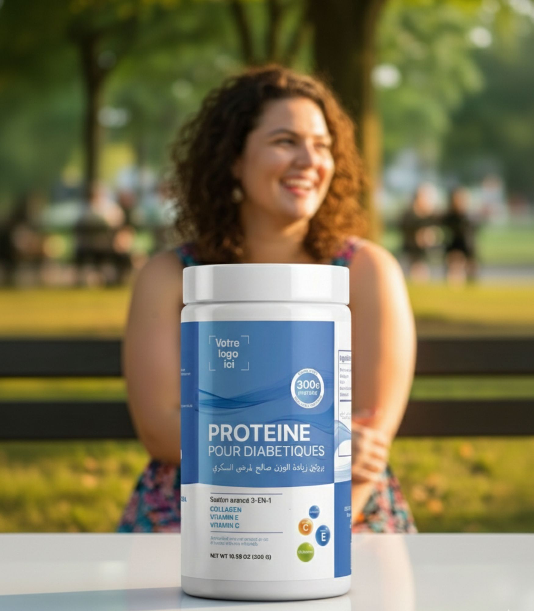 بروتين زيادة الوزن صالح لمرضى السكري-Diabetic Protein بروتين زيادة الوزن صالح لمرضى السكري - الصورة 1