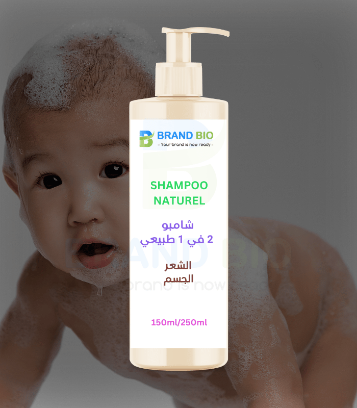 شامبو 2 في 1 طبيعي شامبو 2 في 1 طبيعي للأطفال (للشعر والجسم) - الصورة 1