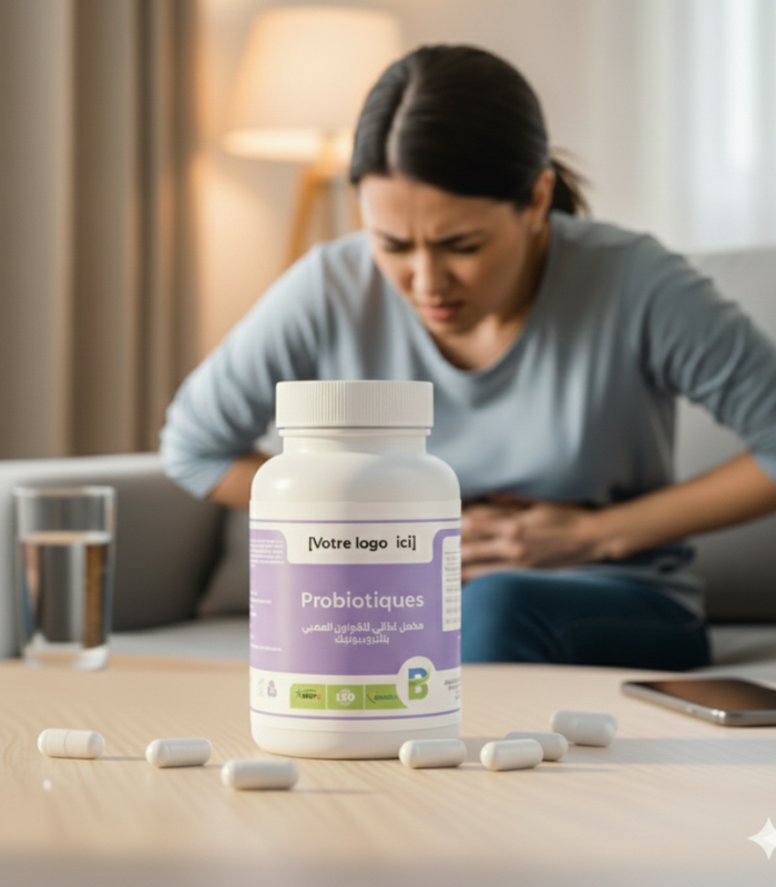 مكمل غذائي للقولون العصبي بالبروبيوتيك Probiotiques مكمل غذائي للقولون العصبي بالبروبيوتيك - الصورة 1