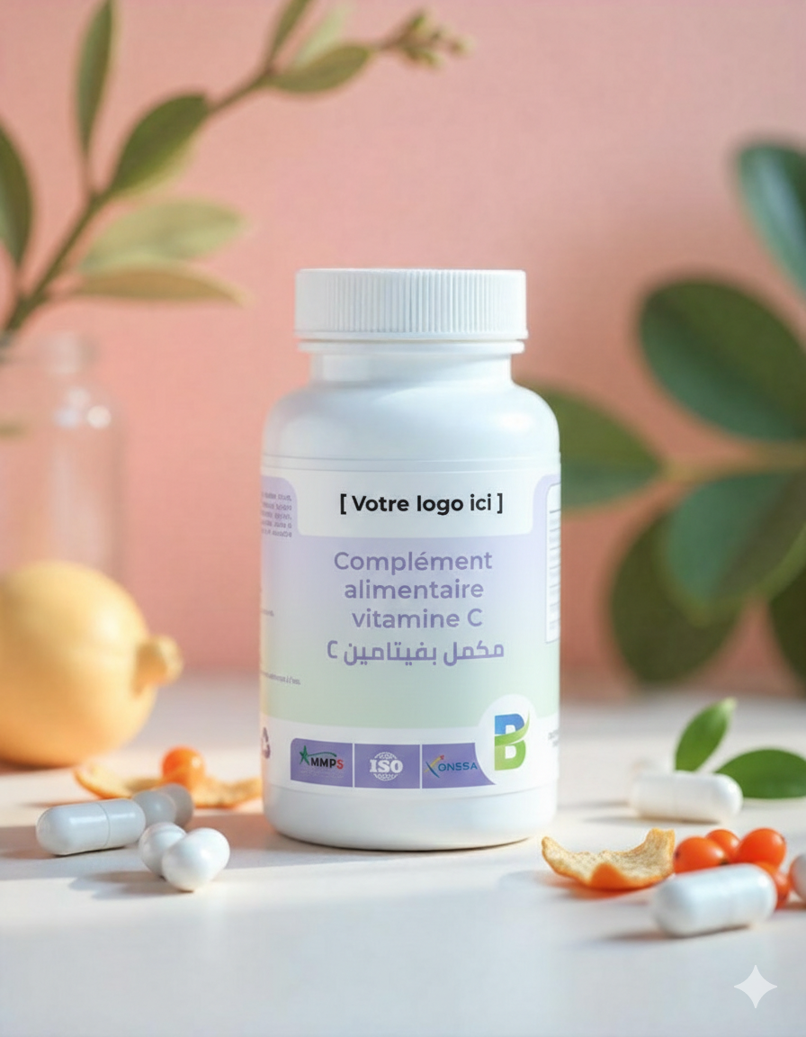 مكمل بفيتامين C Complément alimentaire vitamine C مكمل غذائي بفيتامين س - الصورة 1
