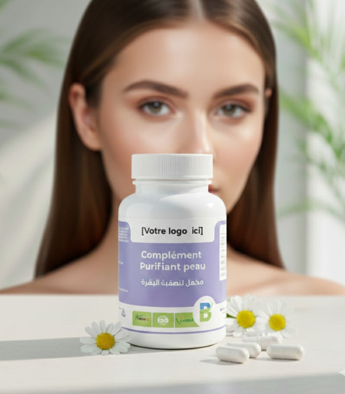 مكمل لتصفية البشرة Complément purifiant peau مكمل غذائي لتصفية البشرة - الصورة 1